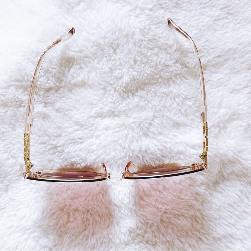 Liana Light Brown Sleek Sunglasses - Picture 4 of 11